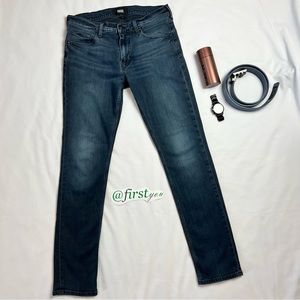 PAIGE Lennox Dark Blue Jeans Size 32